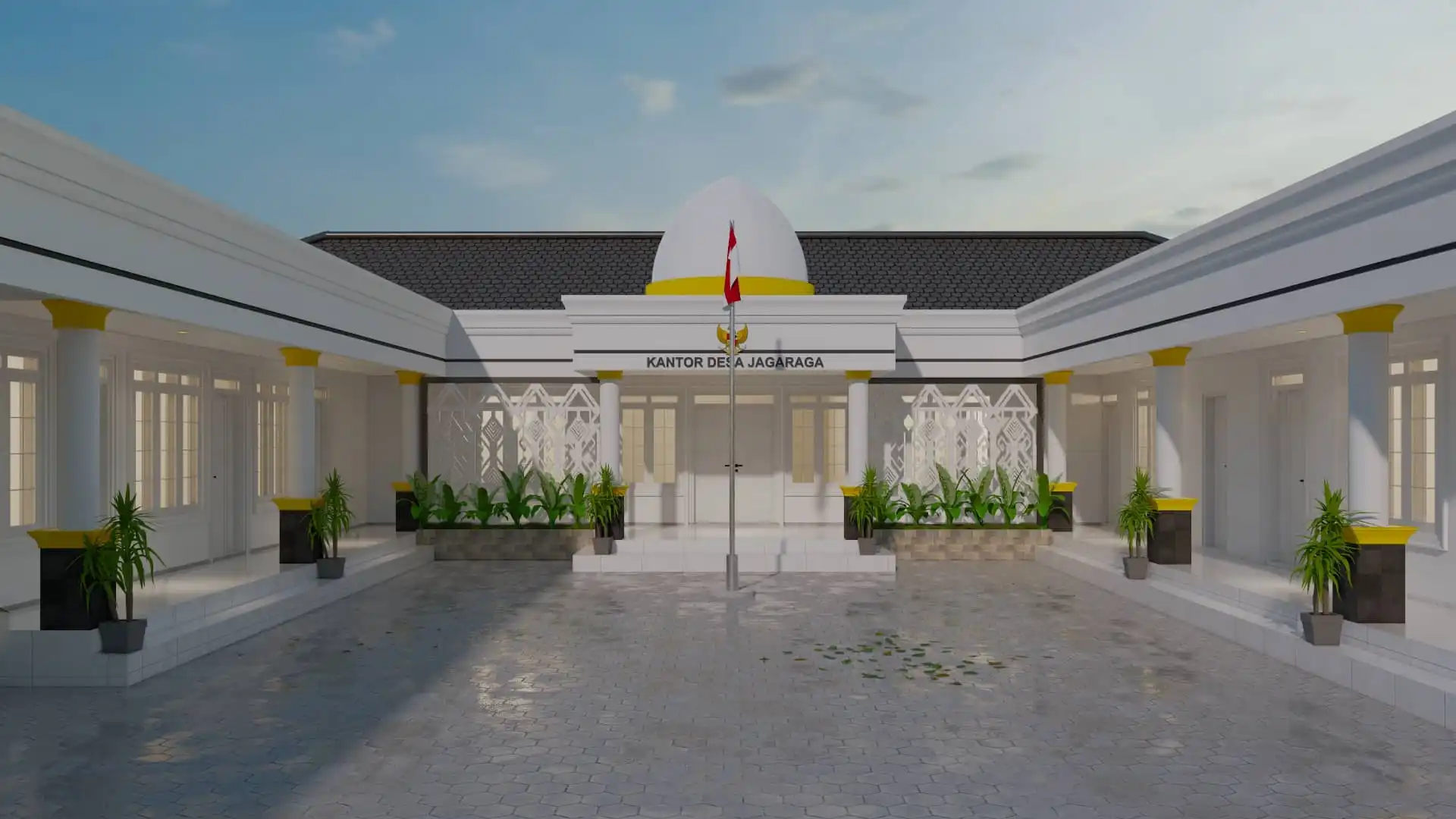 Proyek Desain Kantor Modern - Darawa Studio